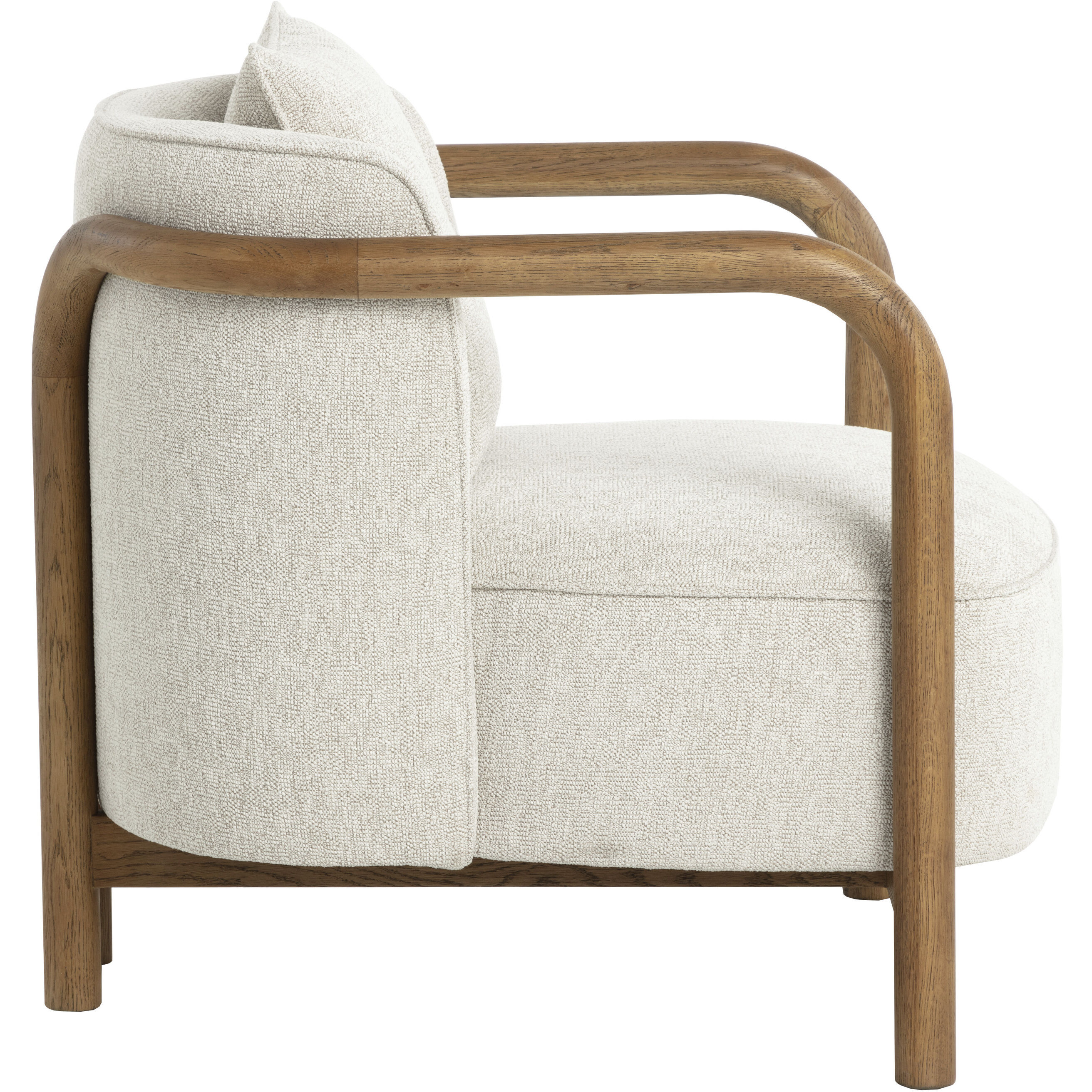 Beatrice Dove Cream Lounge Chair